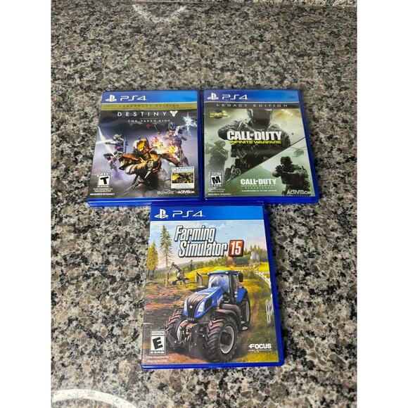 PlayStation 4 Video Game Lot